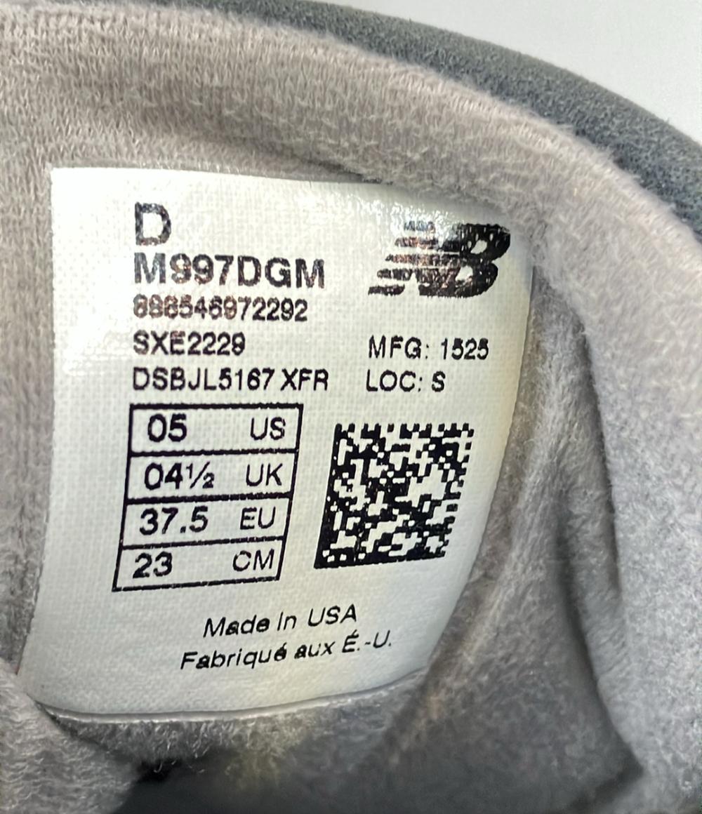 NEW BALANCE ローカットスニーカー M997DGM レディース SIZE 23.0 (M) ニューバランス