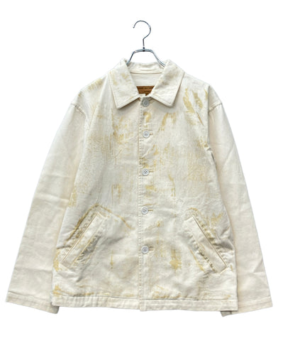 COMME des GARCONS HOMME ジャケット ペイント加工 HG-J071 メンズ SIZE M コムデギャルソンオム