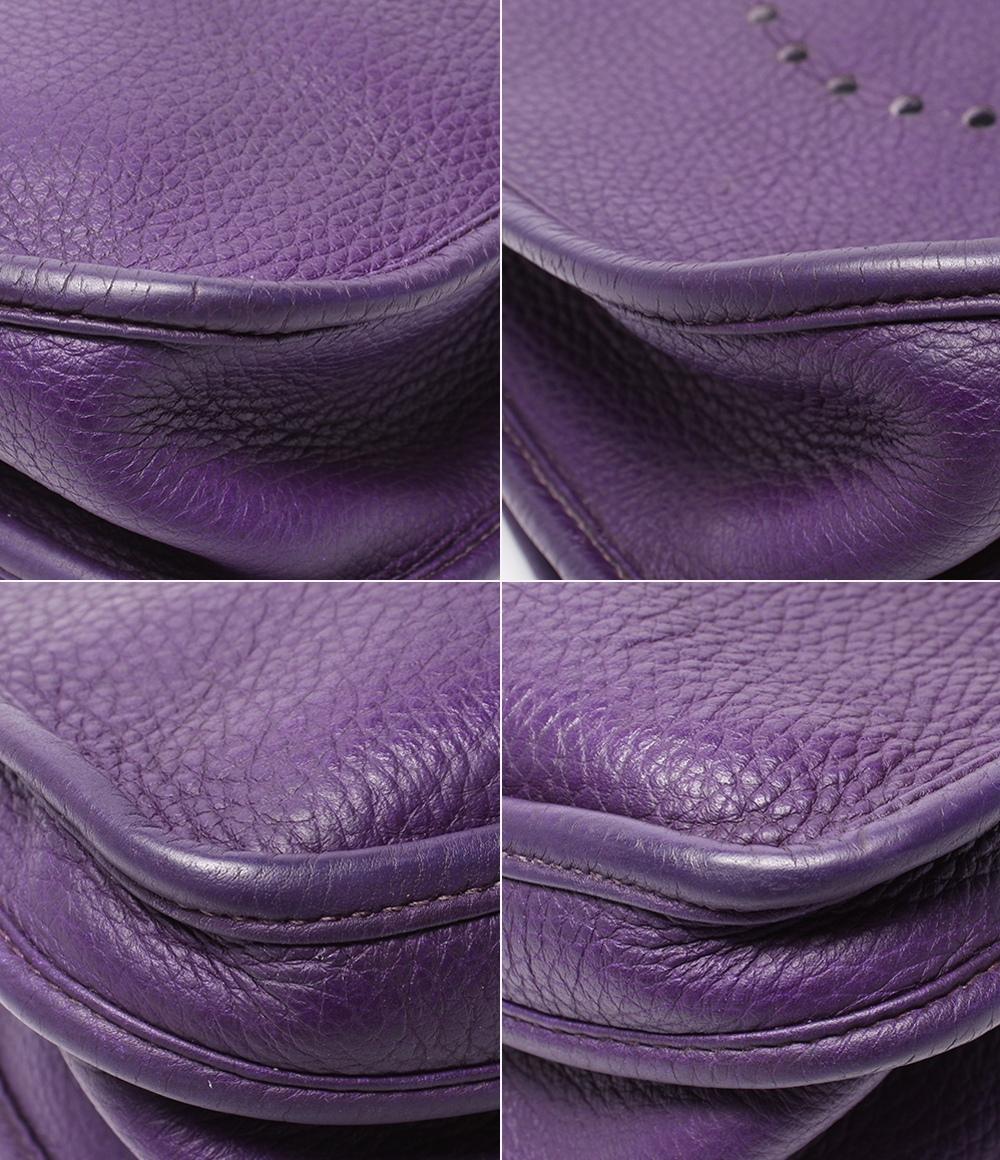 HERMES ショルダーバッグ 斜め掛け シルバー金具 □N刻印 エブリン3