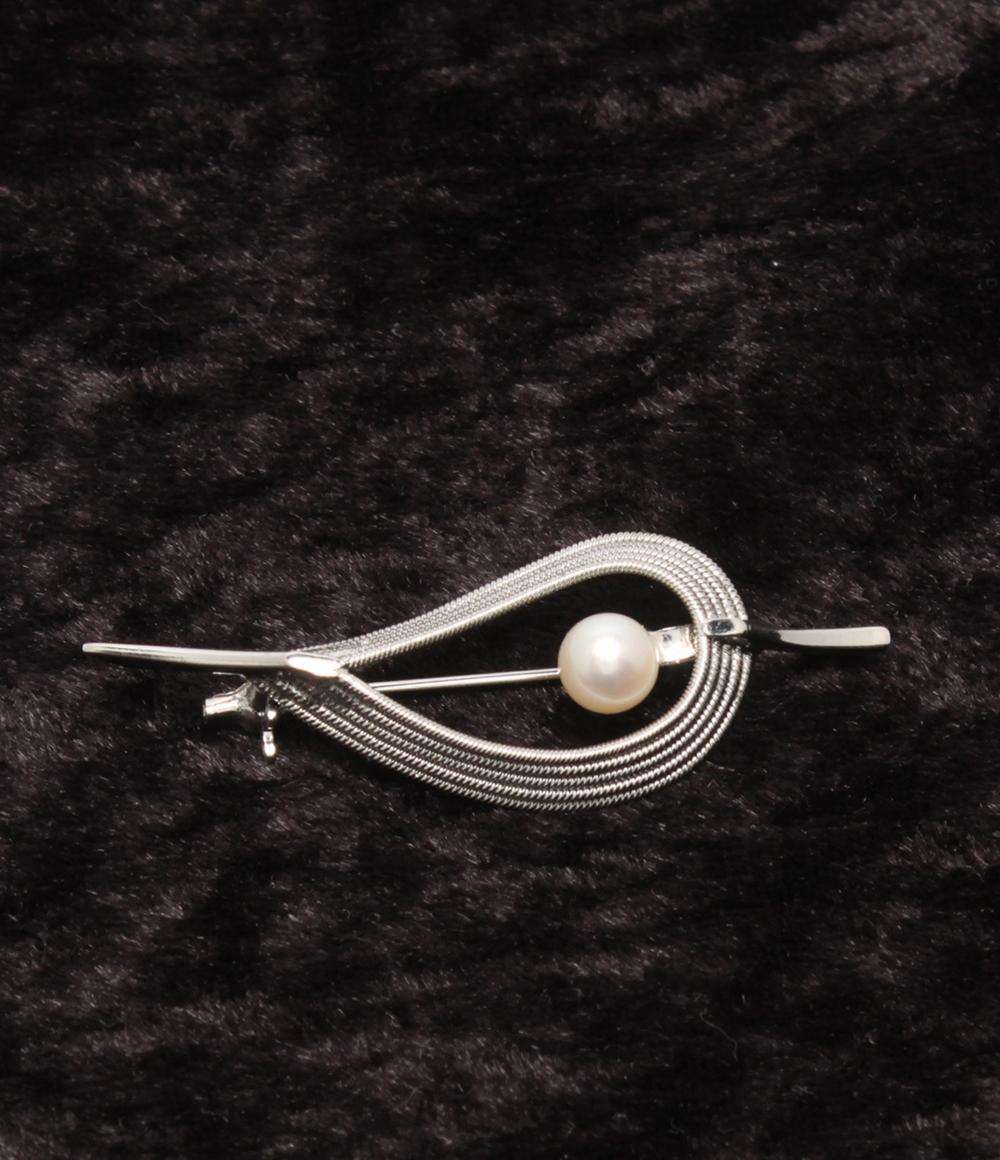 ミキモト ブローチ SV レディース MIKIMOTO