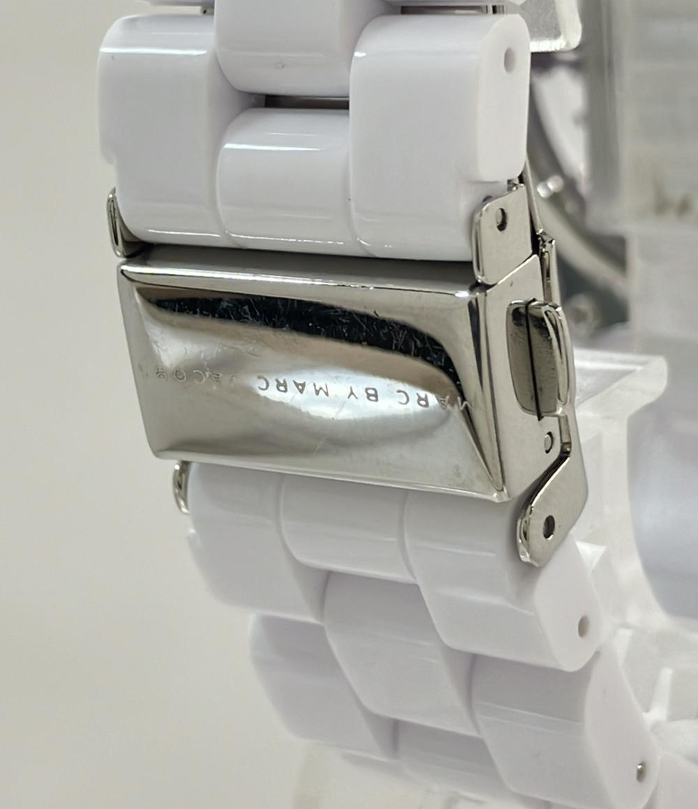 MARC BY MARC JACOBS 腕時計 クオーツ ホワイト MBM4571 メンズ マークバイマークジェイコブス