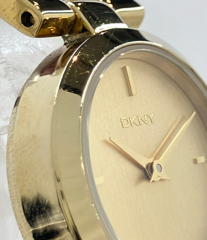 DKNY 腕時計 クオーツ ゴールド NY-8879 レディース ディーケーエヌワイ
