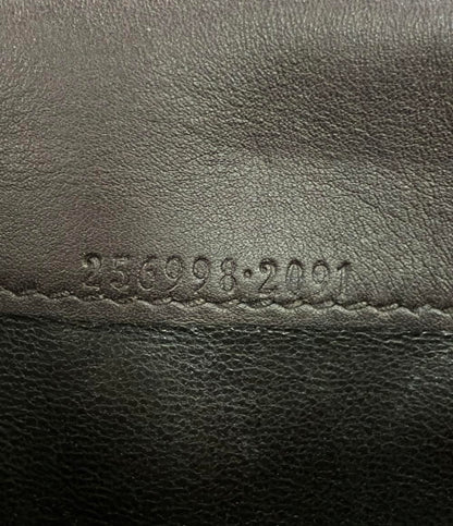GUCCI 二つ折り長財布 インターロッキング グッチシマ 256998 2091 レディース グッチ