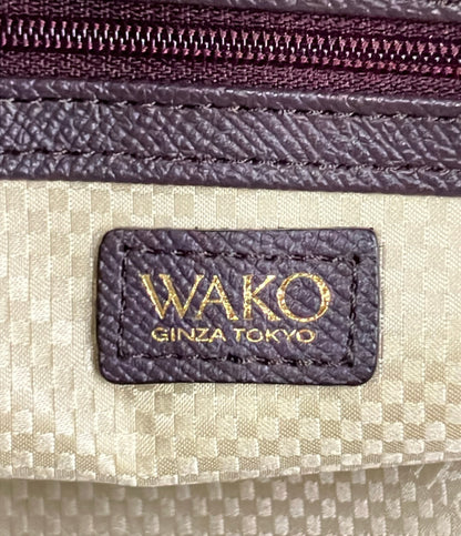 WAKO トートバッグ PVC レザー レディース ワコー