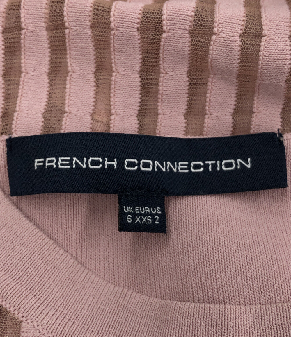 フレンチコネクション 美品 ノースリーブ ニットワンピース      レディース SIZE XXS (XS以下) FRENCH CONNECTION