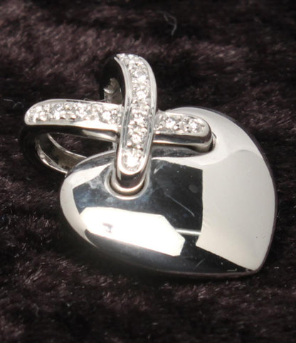 Chaumet ペンダントトップ K18  ダイヤ ハートモチーフ リアン レディース ショーメ