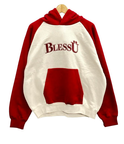 美品 ブレスユー パーカー OG logo raglan hoodie メンズ SIZE M (M) BLESS U
