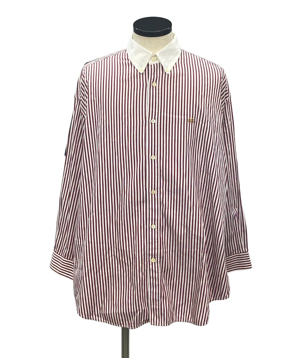 BALENCIAGA 長袖シャツ ドッキング 長袖Tシャツ 18AW 518021tam10 メンズ SIZE 36 バレンシアガ