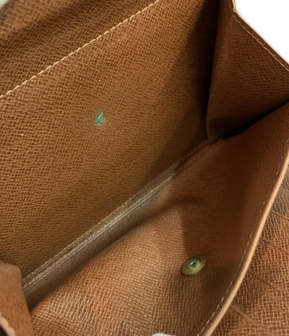 ルイ・ヴィトン 三つ折り財布 パスケース付き ポルトトレゾール エテュイ パピエ モノグラム M61202 レディース LOUIS VUITTON