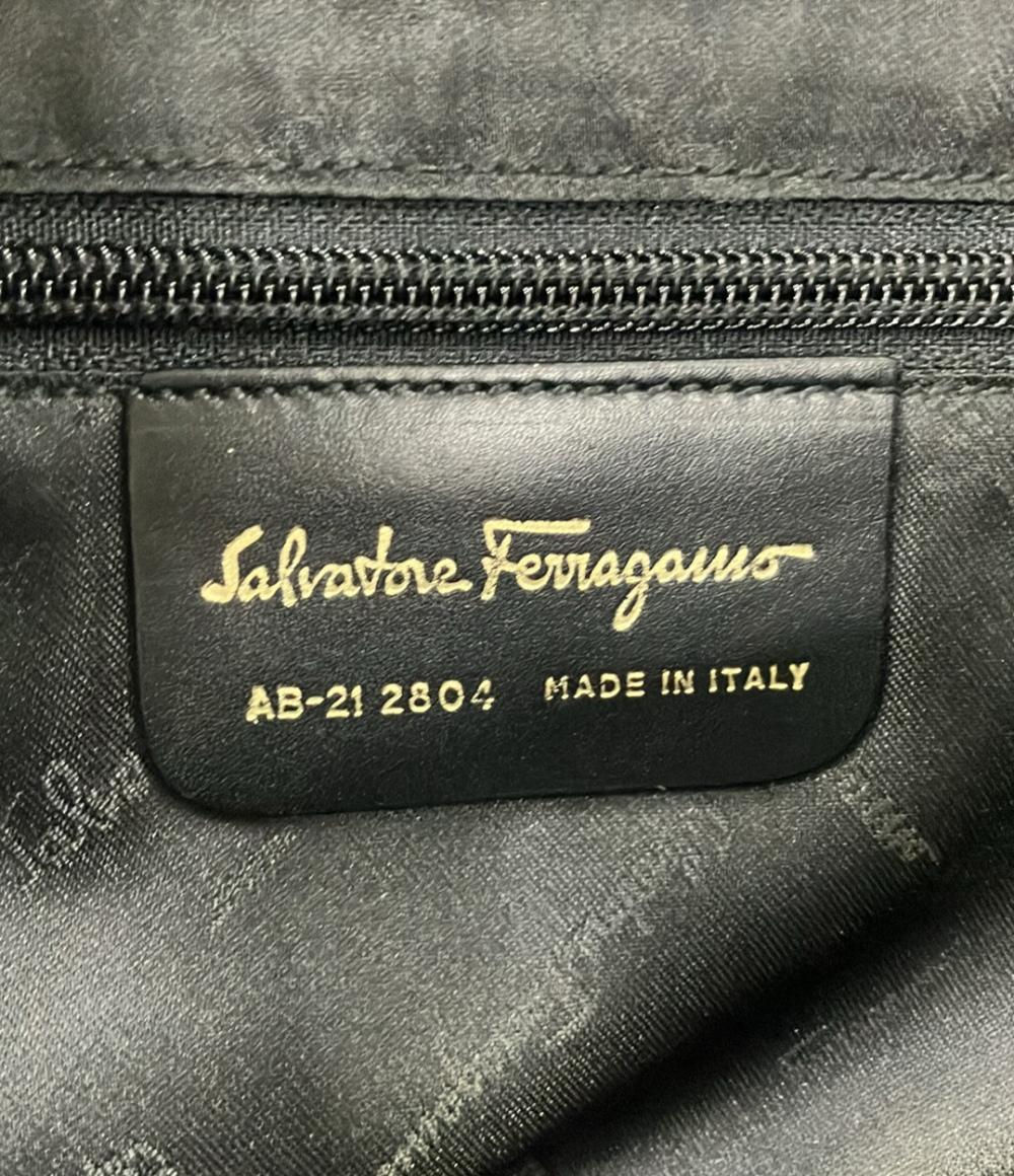Salvatore Ferragamo ショルダーバッグ 肩掛け エナメル ガンチーニ AB 21 2804 レディース サルヴァトーレフェラガモ