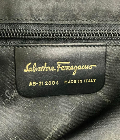 Salvatore Ferragamo ショルダーバッグ 肩掛け エナメル ガンチーニ AB 21 2804 レディース サルヴァトーレフェラガモ