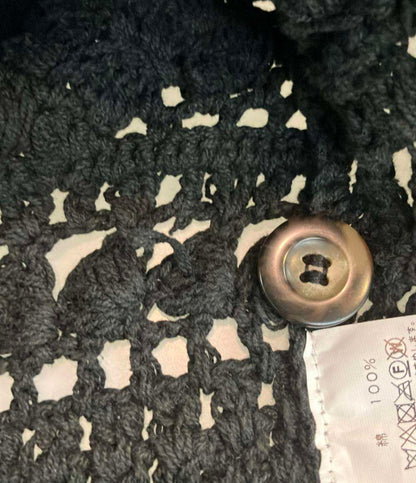 Niche. INDUSTRIAL HINDUSTAN カーディガン ニット ハンド CROCHET COTTON CARDIGAN メンズ ニッチインダストリアルヒンドゥスタン