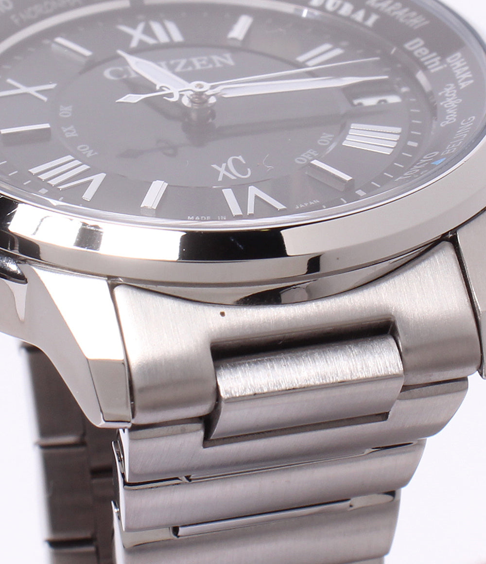 CITIZEN 腕時計 クロスシー xC ソーラー電波 ブラック H149-T018335 メンズ シチズン