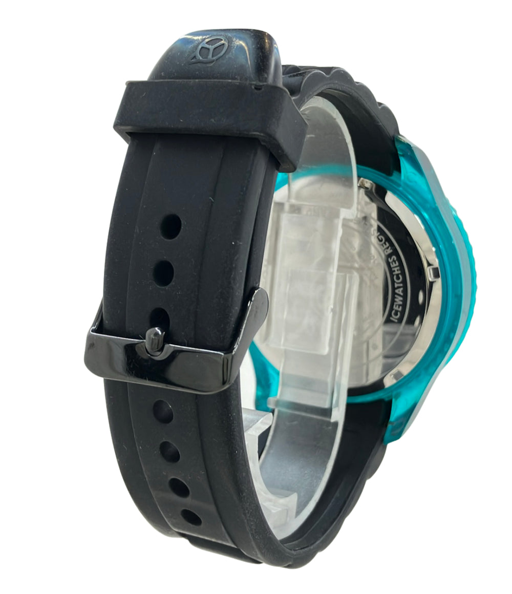 ice watch 腕時計 クオーツ ブラック メンズ アイスウォッチ