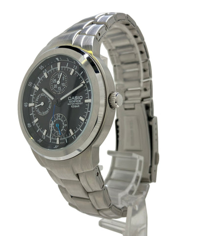 CASIO 腕時計 エディフィス EDFICE クオーツ ブラック EF-305 メンズ カシオ