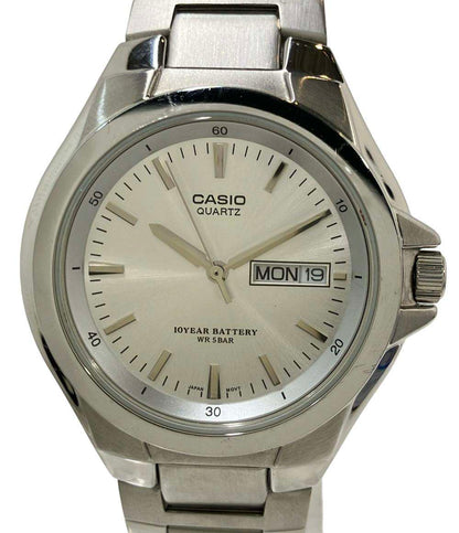 CASIO 腕時計 クオーツ シルバー MTP-1228DJ メンズ カシオ