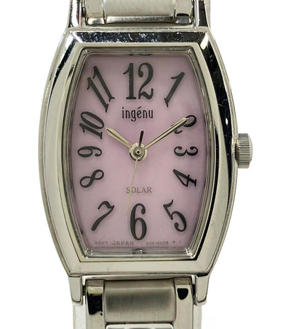 SEIKO 腕時計 ソーラー ピンク V117-0BF0 レディース セイコー