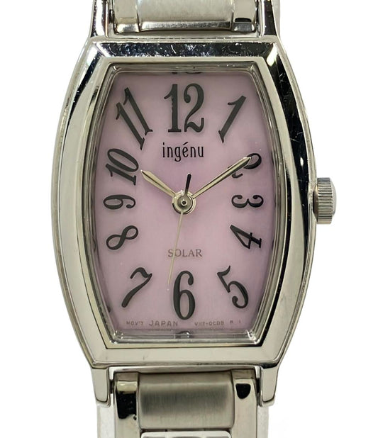 SEIKO 腕時計 ソーラー ピンク V117-0BF0 レディース セイコー