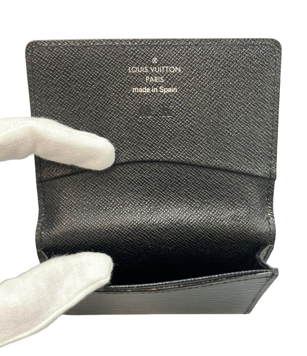 LOUIS VUITTON カードケース アンヴェロップ カルト ドゥ ヴィジット エピ M60652 メンズ ルイ・ヴィトン