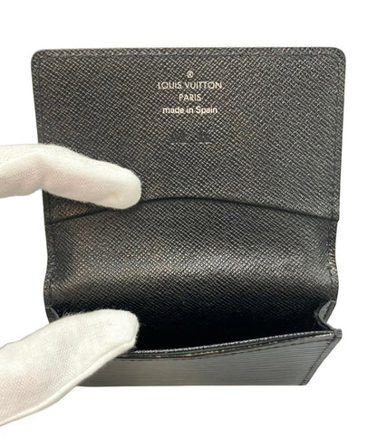 LOUIS VUITTON カードケース アンヴェロップ カルト ドゥ ヴィジット エピ M60652 メンズ ルイ・ヴィトン