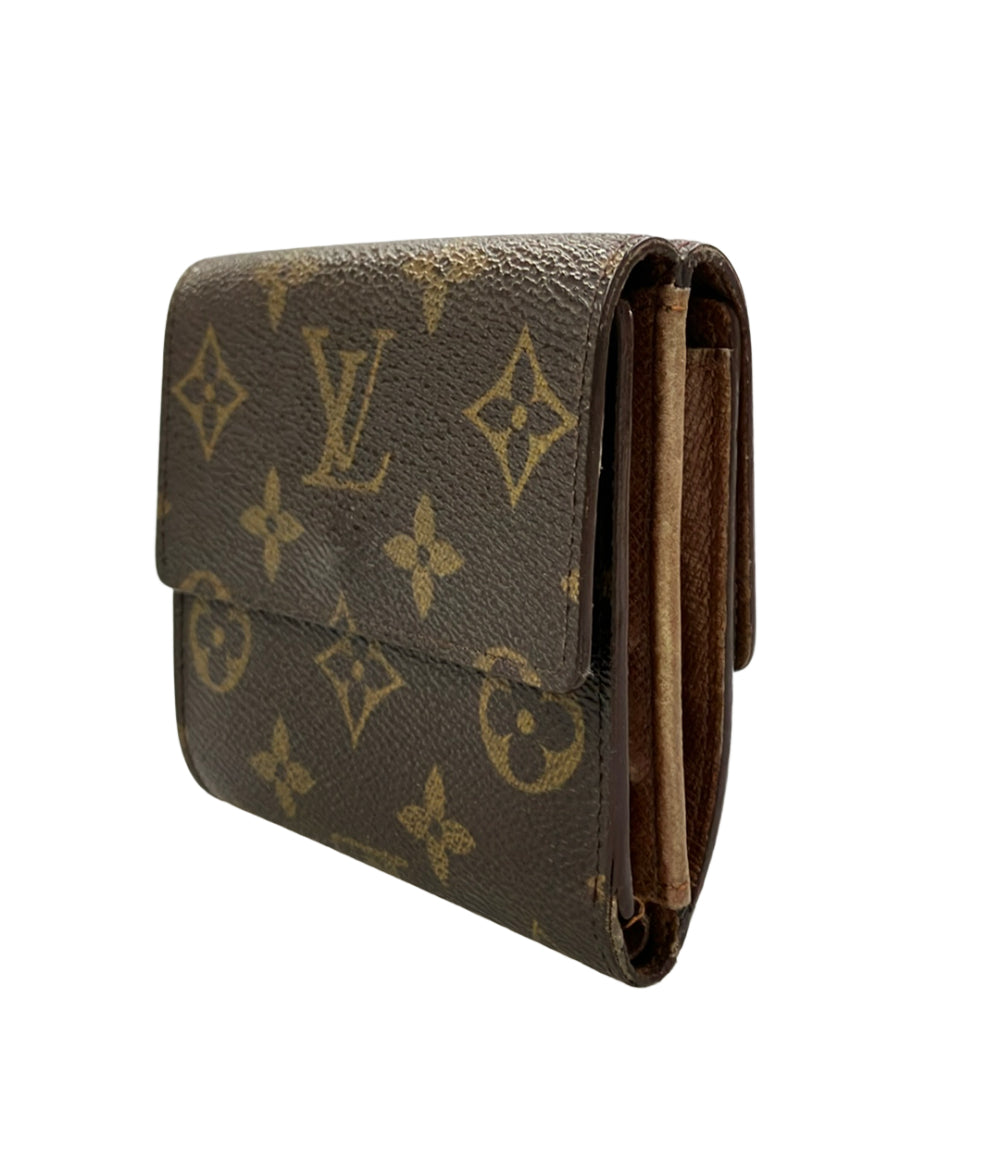 LOUIS VUITTON ダブルホック 二つ折り財布 ポルトモネ ビエ カルトクレディ モノグラム M61652 レディース ルイ・ヴィトン