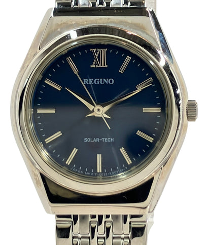 REGUNO 腕時計 REGUNO レグノ ソーラー ネイビー E031-K005426 レディース レグノ
