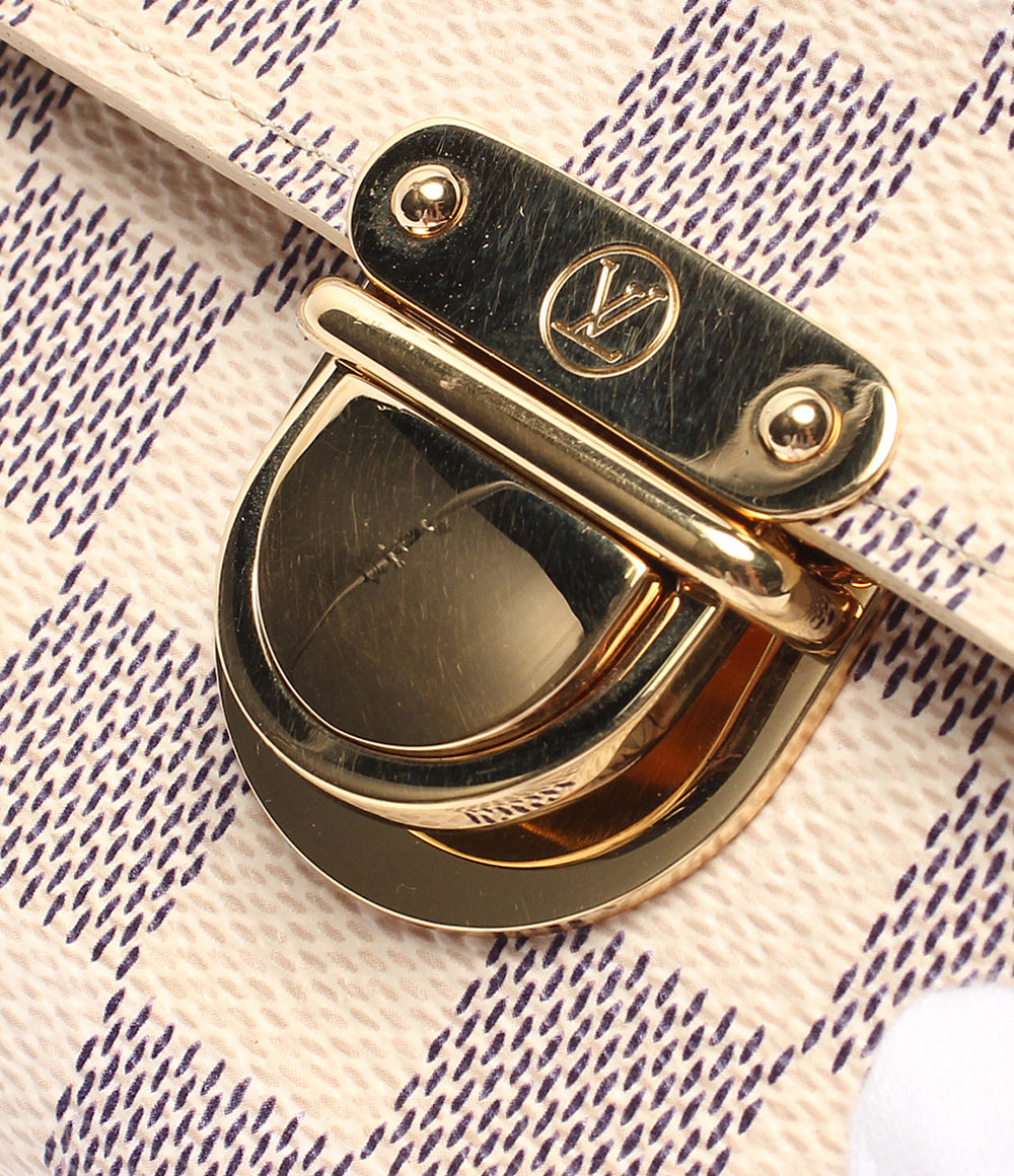 LOUIS VUITTON 三つ折り財布 ポルトフォイユ コアラ ダミエアズール N60013 レディース ルイ・ヴィトン
