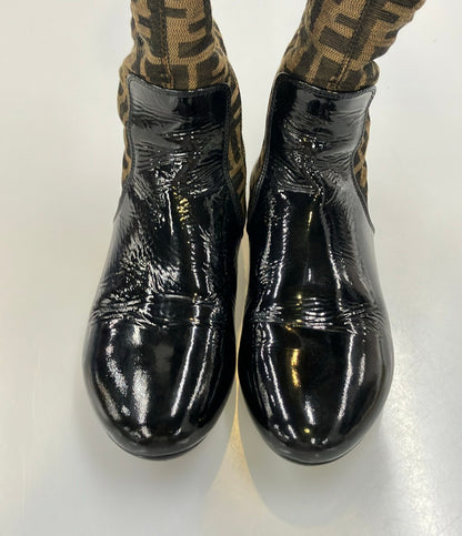 FENDI ロングブーツ ズッカ柄 レディース SIZE 36 (23cm) フェンディ