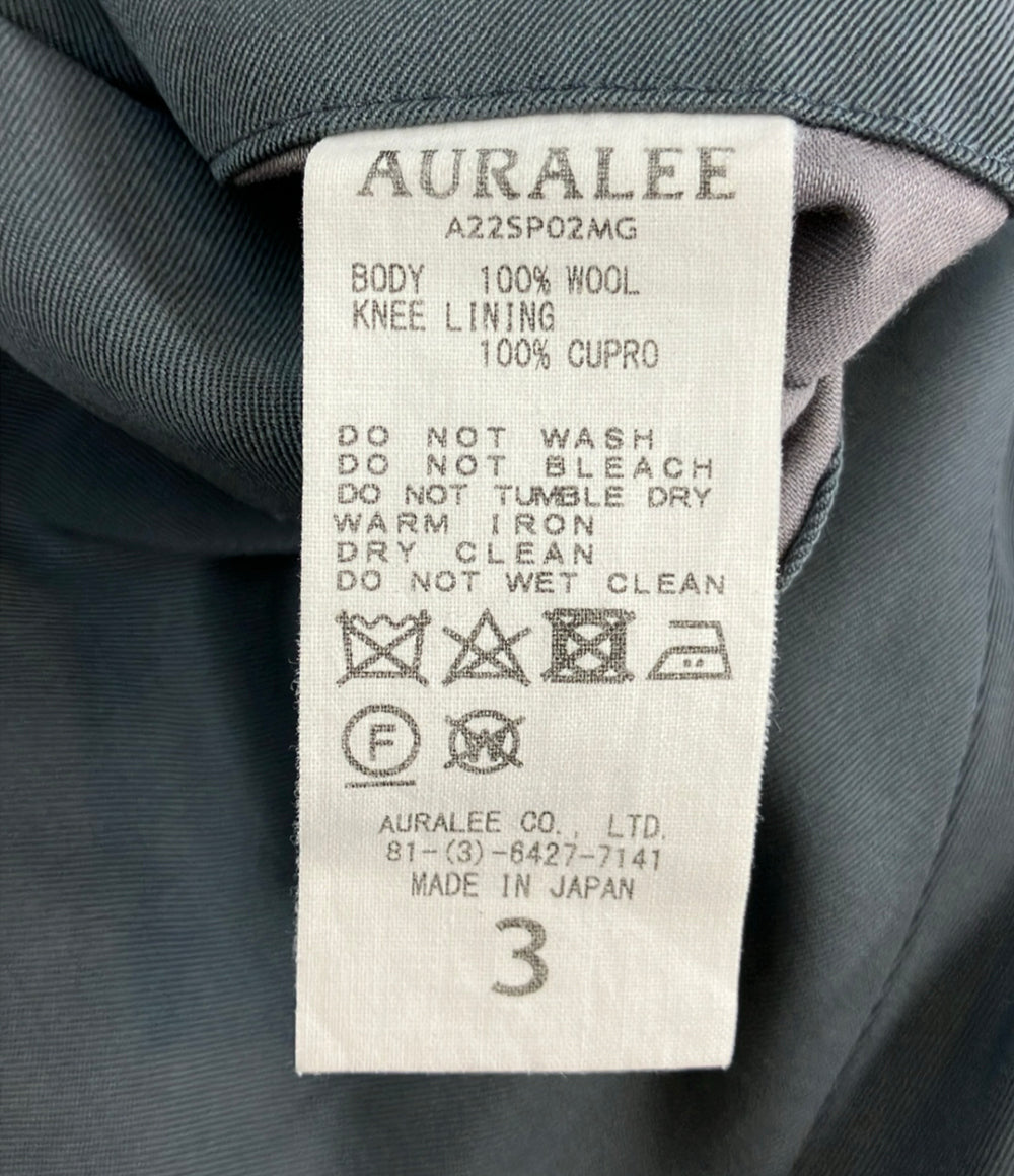 AURALEE スラックスパンツ A22SP02MG メンズ SIZE 3 オーラリー