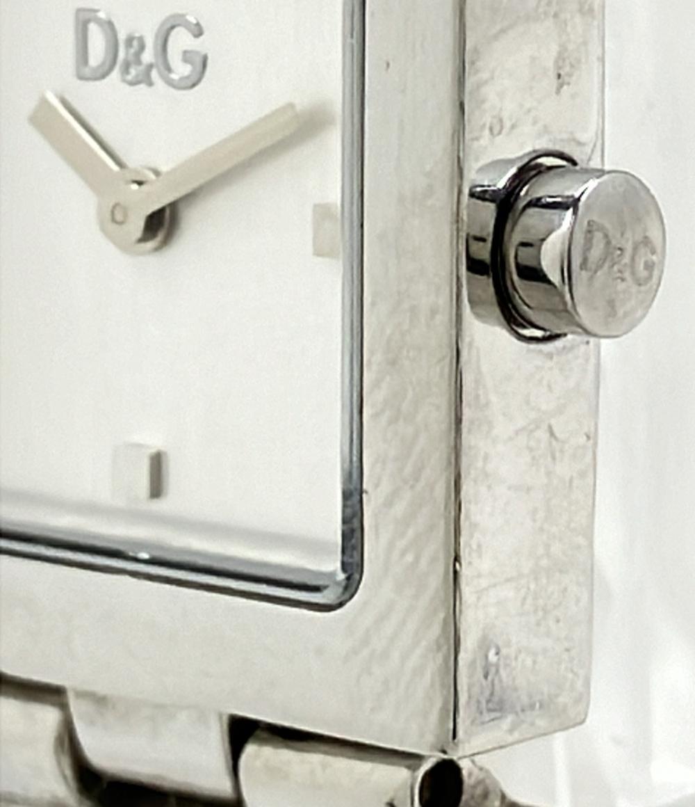 ドルチェアンドガッバーナ 腕時計 クオーツ シルバー レディース DOLCE&GABBANA