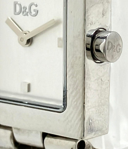 ドルチェアンドガッバーナ 腕時計 クオーツ シルバー レディース DOLCE&GABBANA