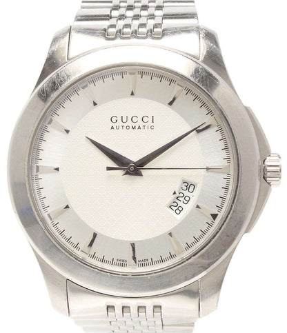 GUCCI 腕時計 Gタイムレス  G-Timeless 自動巻き シルバー 126.2 メンズ グッチ