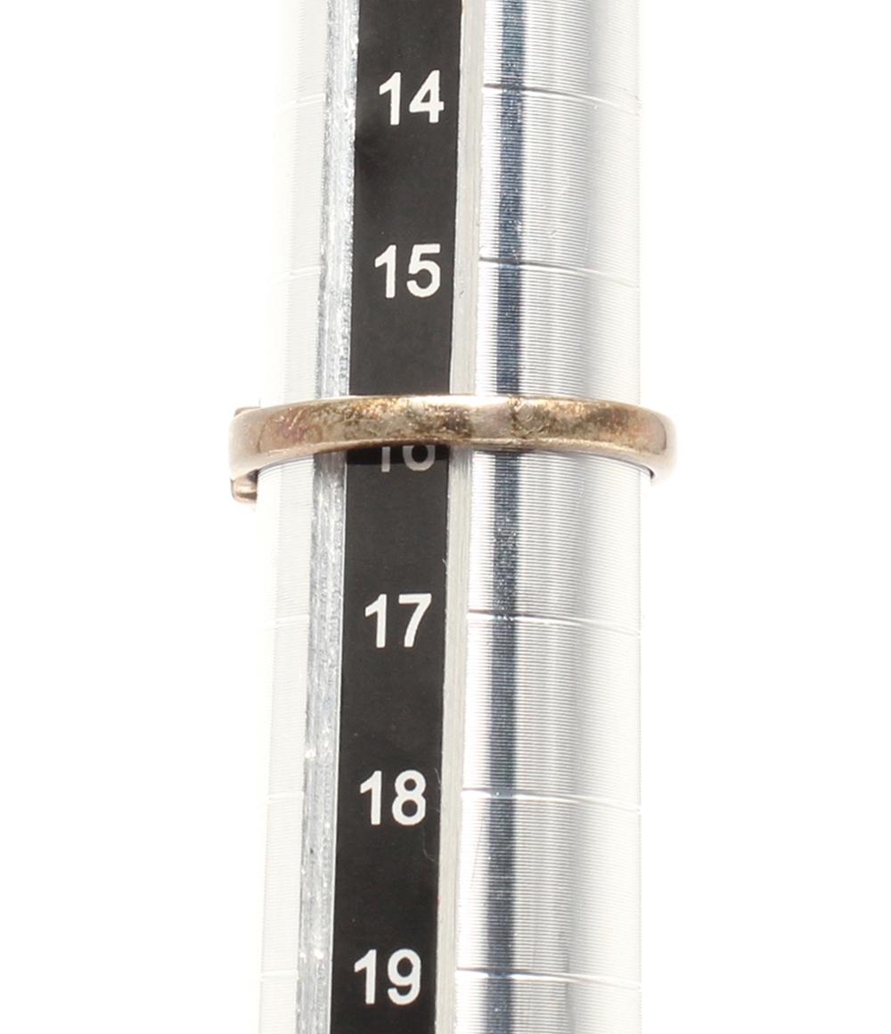 リング 指輪 SV925 メノウ マーカサイト レディース SIZE 16号