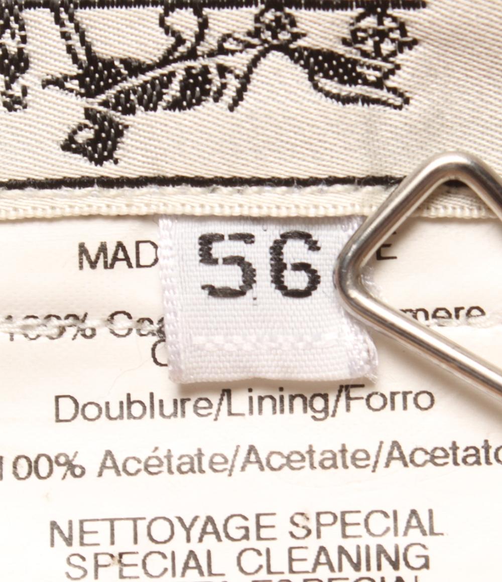 HERMES キャスケット カシミヤ100％ レディース SIZE 56 エルメス