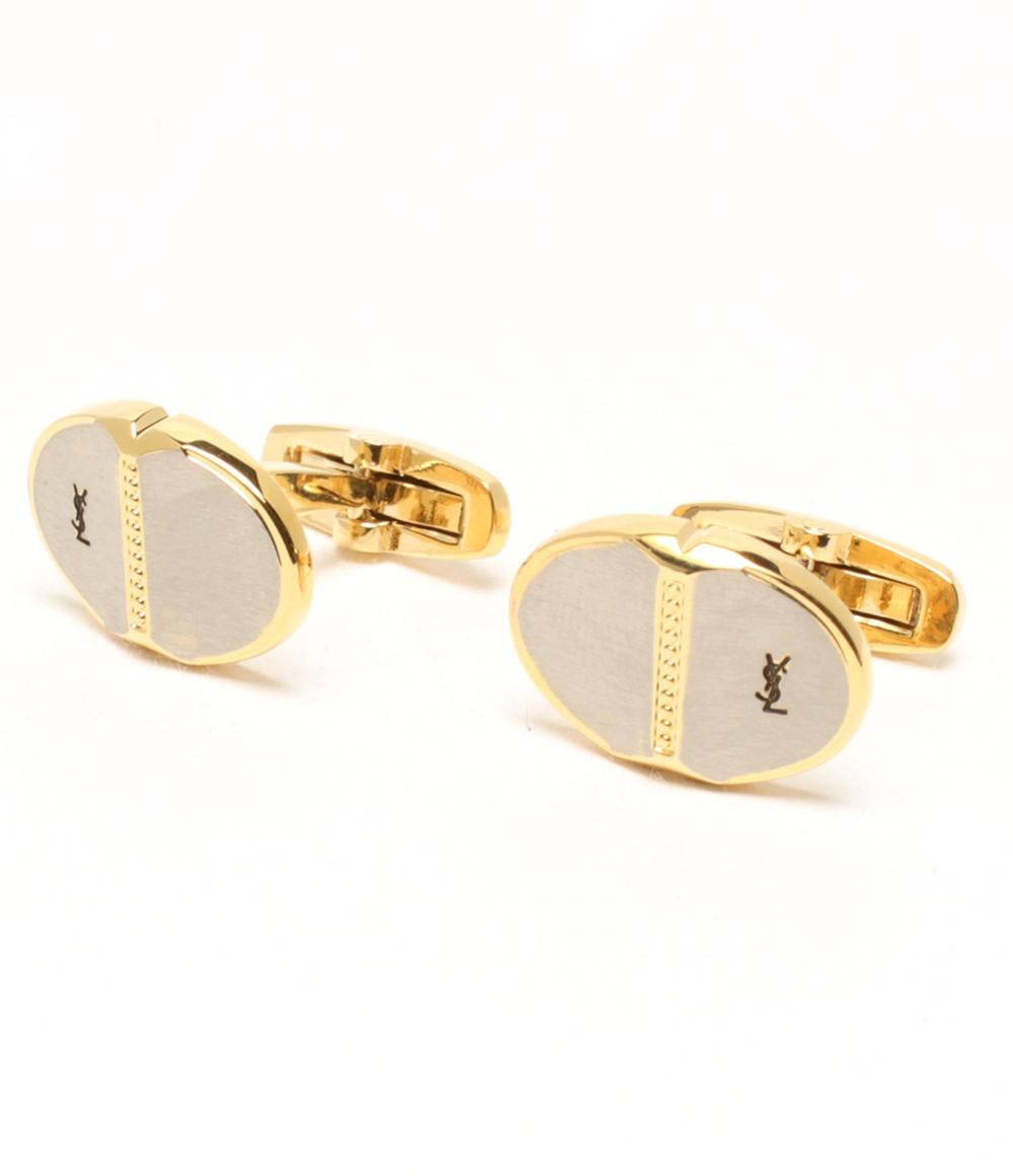 YVES SAINT LAURENT カフス 2点セット メンズ イヴ・サンローラン