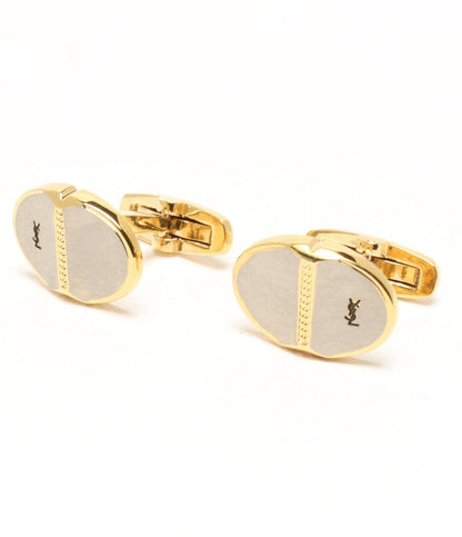 YVES SAINT LAURENT カフス 2点セット メンズ イヴ・サンローラン