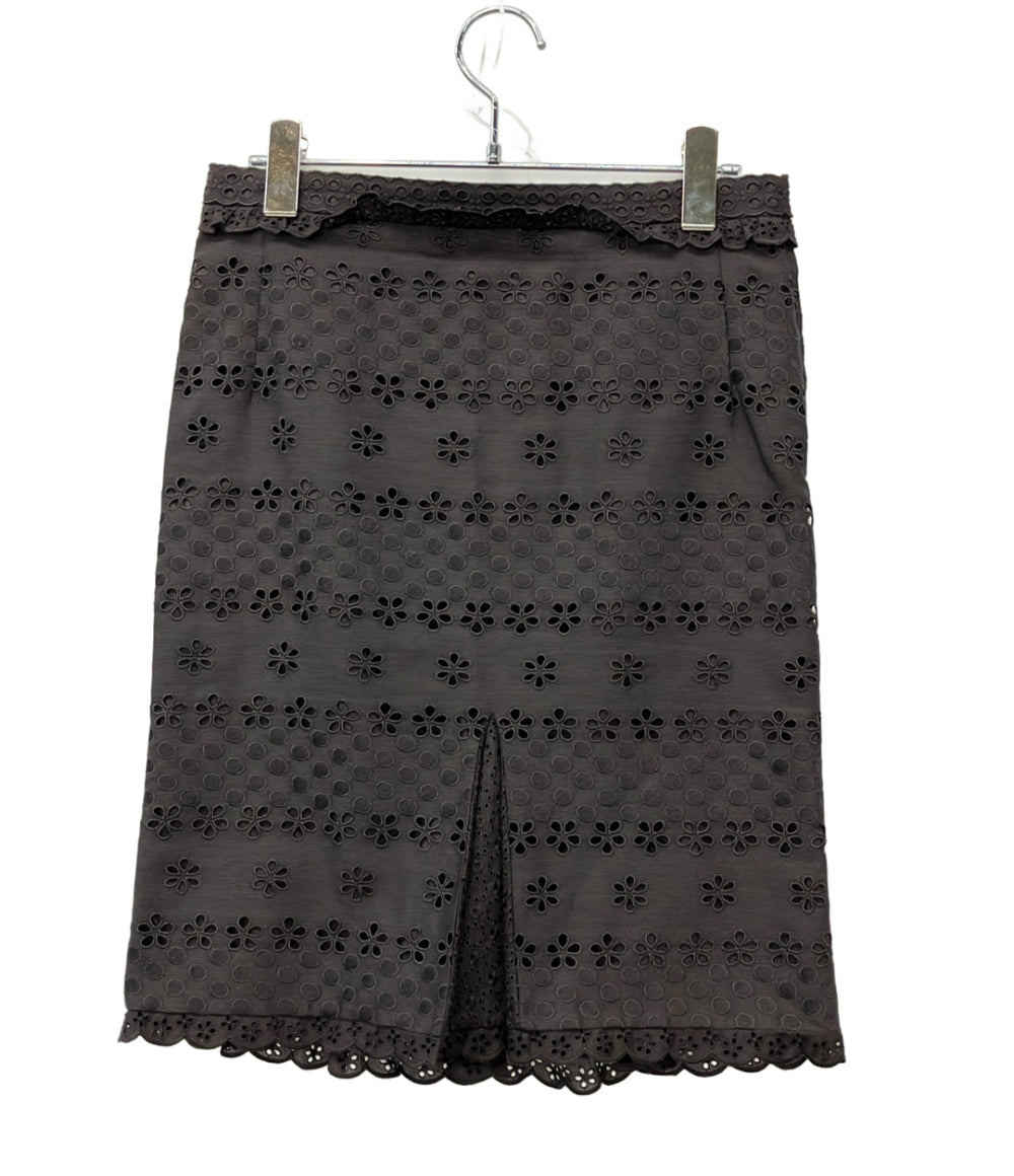 美品 LOUIS VUITTON タイトスカート レース レディース SIZE 36 (M) ルイ・ヴィトン