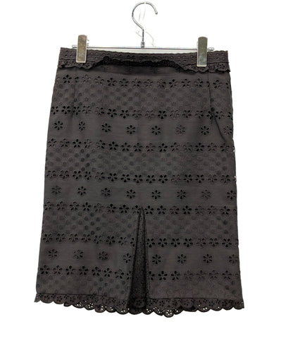 美品 LOUIS VUITTON タイトスカート レース レディース SIZE 36 (M) ルイ・ヴィトン