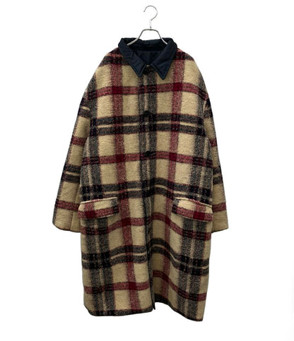 ISABEL MARANT ウールコート 22AW KINSTON チェック柄 リバーシブル MA1271-22A011H レディース SIZE 48 (5L) イザベル マラン エトワール