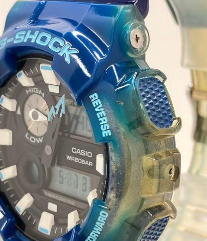 CASIO 腕時計 G-LIDE G-SHOCK クオーツ ブラック GAX-100MSA メンズ カシオ