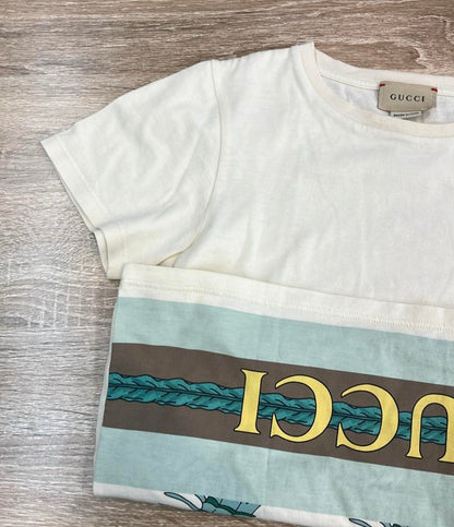 GUCCI 半袖Tシャツ  タツノオトシゴ Cotton Seahorse T-Shirt キッズ SIZE 8 (130) グッチ