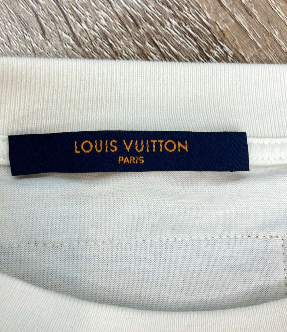 LOUIS VUITTON 半袖Tシャツ エンボス加工 RM232Q DT3 HNY55W メンズ SIZE XL ルイ・ヴィトン