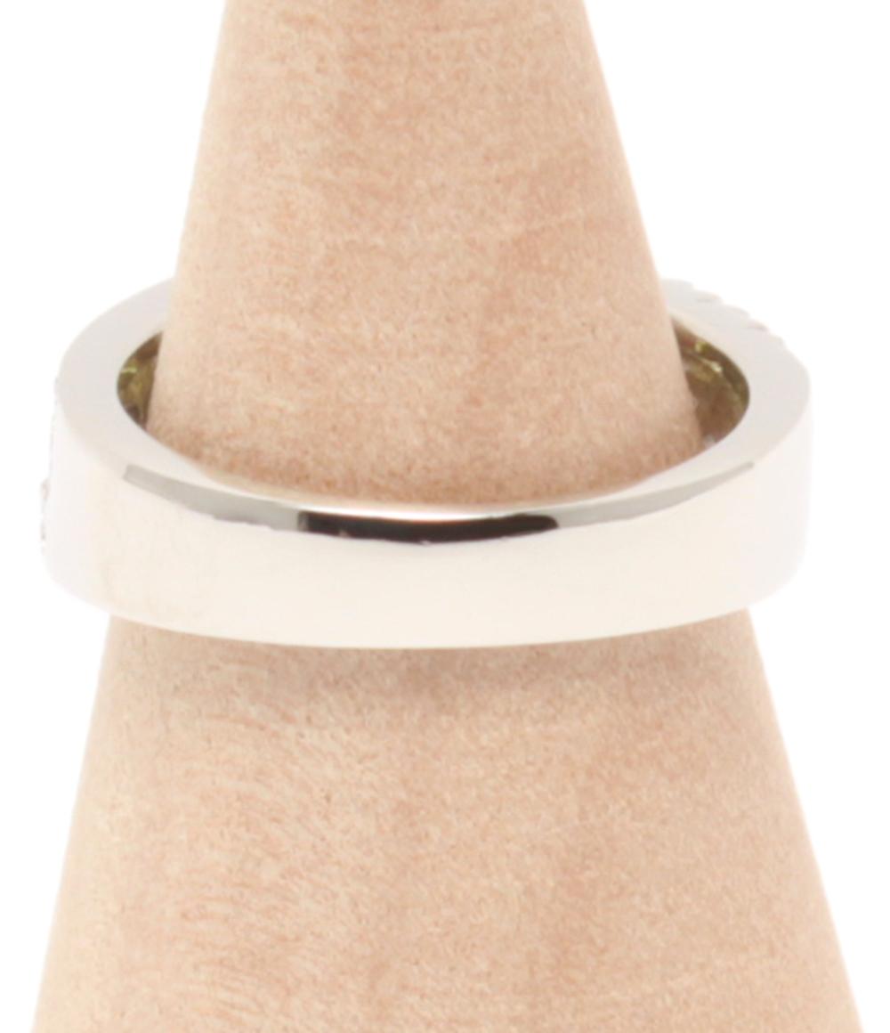 美品 リング 指輪 Pt900 ダイヤ 0.48ct トルマリン 0.88ct レディース SIZE 12号