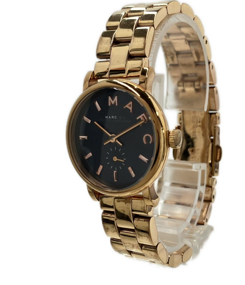 マークバイマークジェイコブス 腕時計 クオーツ ブラック MBM3332 レディース MARC BY MARC JACOBS