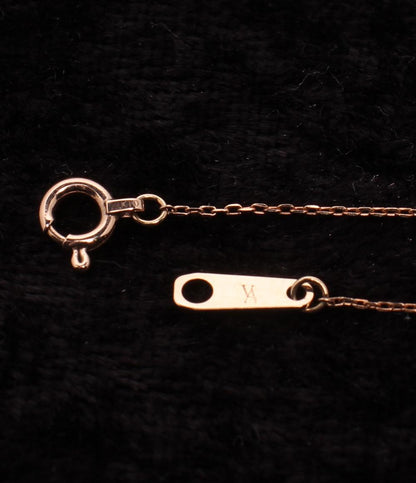 美品 VENDOME AOYAMA ネックレス K10 ダイヤ レディース ヴァンドームアオヤマ
