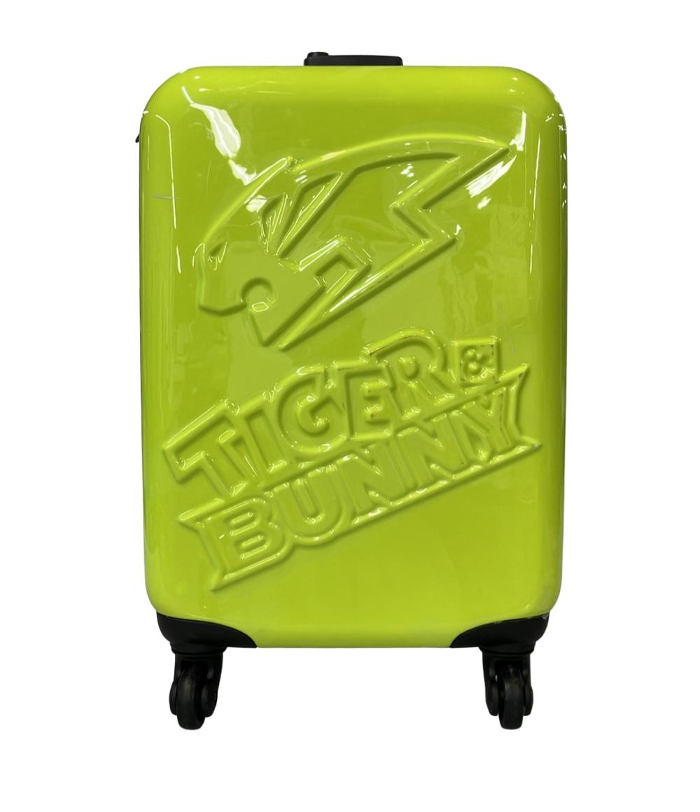 BANDAI スーツケース TIGER & BUNNY ライムグリーン ワイルドタイガー メンズ バンダイ