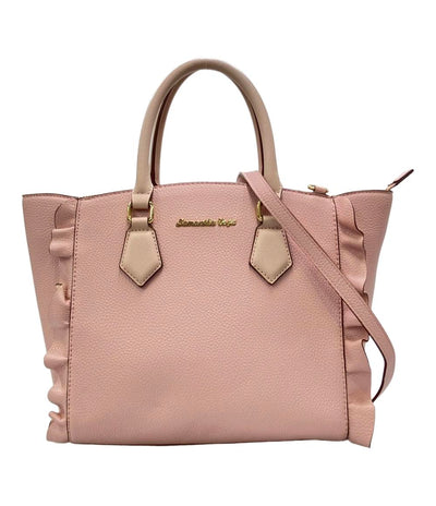 Samantha Vega 2WAY ハンドバッグ ショルダーバッグ 斜め掛け フラッター レディース サマンサベガ