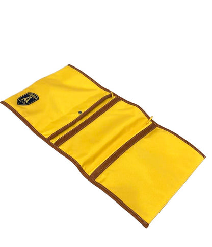 ポーチ AUTOMOBILE COUNCIL 2022 三つ折りレザーポーチ レディース