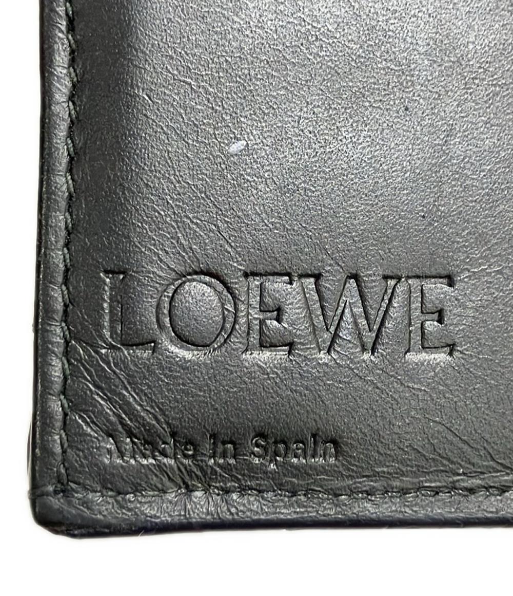 LOEWE 二つ折り長財布 レザー メンズ ロエベ