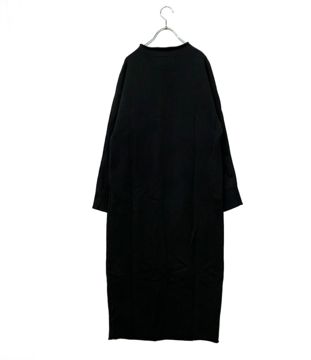 Frank&Eileen 長袖ワンピース ロング 首回り袖口裾カットオフ LAB418TF レディース SIZE XS フランクアンドアイリーン